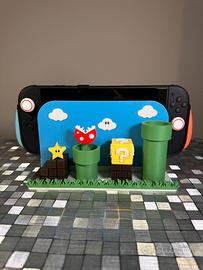 Porta Dock Tema Super Mario Nintendo Switch 2