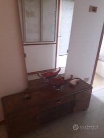 Console  con specchio anni 50