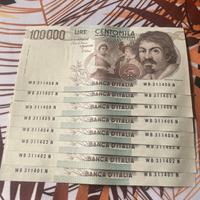 100000 lire caravaggio finali consecutivi