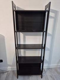 Libreria a scaffale nero