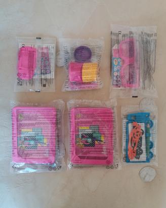 McDonald's Happy Meal Barbie e Hot Wheels Crayola