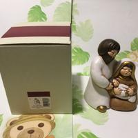 Thun Presepe Sacra Famiglia Bianco Natur Vintage