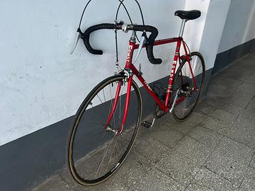 Moser bici da corsa/strada rossa, freni a tampone,