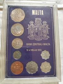 set 8 monete di Malta