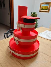 Porta sacchetti laurea (sacchetti NON inclusi perc