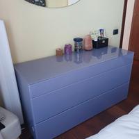 Comodini e comò in legno e vetro – Glicine