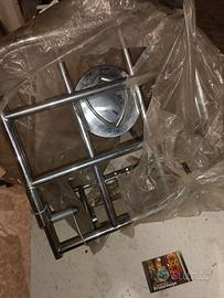 Portapacchi ruota di scorta posteriore vespa nos