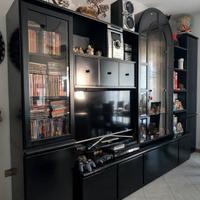 Armadio TV per soggiorno con vetrina