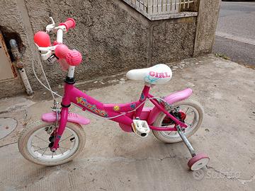 Bicicletta bambina con rotelle