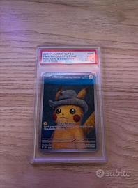 Pikachu grey fet hat (x van gogh)