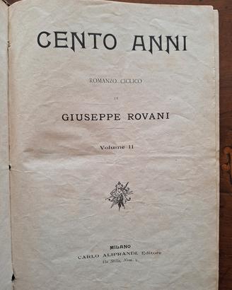 Cento Anni Rovani G. Vol. 2