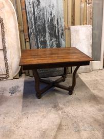 Tavolo in noce Art Deco' originale