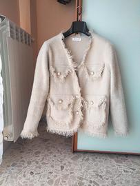 Cardigan da donna in stile Chanel