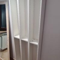 3 Porta CD Ikea bianco con mensole