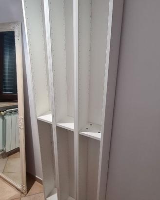 3 Porta CD Ikea bianco con mensole