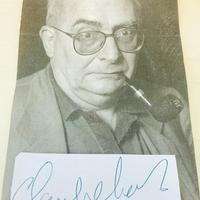 Autografo di Claude Chabrol