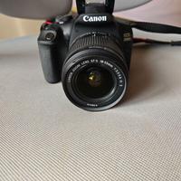 Canon eos 2000d + doppia batteria e treppiede