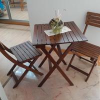 Per la tua ESTATE!!! Salottino in legno