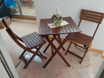 Per la tua ESTATE!!! Salottino in legno