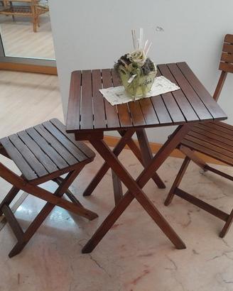 Per la tua ESTATE!!! Salottino in legno