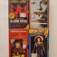 Lotto 4 VHS ancora sigillate 