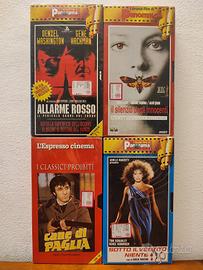 Lotto 4 VHS ancora sigillate 