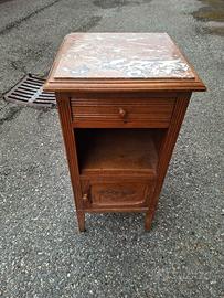 Comodino in legno misura 78x38