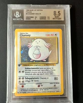 Set base 1 edizione bgs 8,5