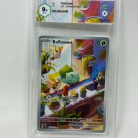 Carta pokemon bulbasaur graad 9,5 corona astrale