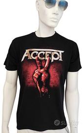 Accept T Shirt Vintage 00s German Heavy Metal 