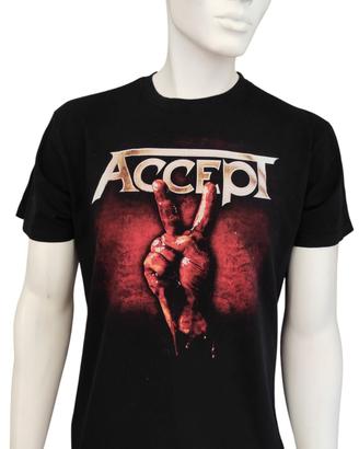 Accept T Shirt Vintage 00s German Heavy Metal 