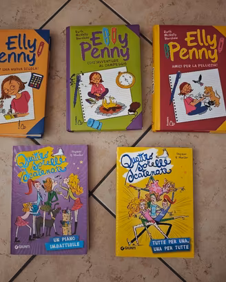 Lotto 5 libri per ragazze