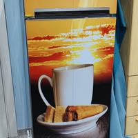 Frigo con congelatore 