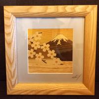 QUADRETTO STILE GIAPPONESE - MONTE FUJI