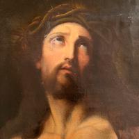 Antico dipinto Gesù ECCE HOMO