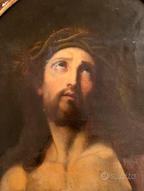 Antico dipinto Gesù ECCE HOMO