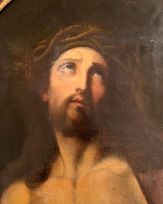 Antico dipinto Gesù ECCE HOMO