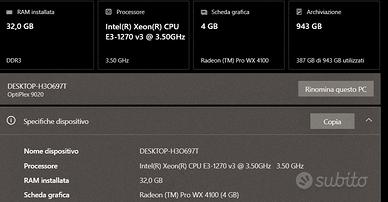 i7 - 32RAM - 1TB SSD - Pc - Dell - OptiPlex 9020 