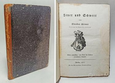 LEYER UND SCHWERT - Körner Theodor 1817