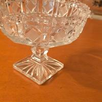 alzatina di cristallo antica 