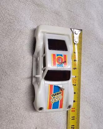 Modellino auto da corsa vintage Porsche 959 Turbo