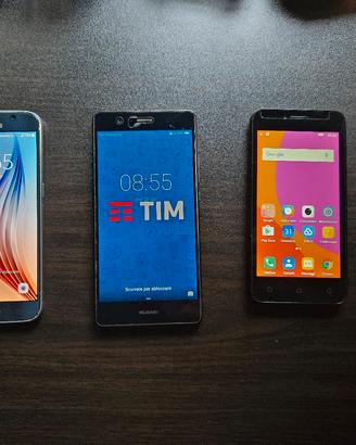 Quattro dispositivi samsung huawei lenovo amazfit