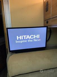 Smart TV 12 volt 24 pollici per camper + supporto