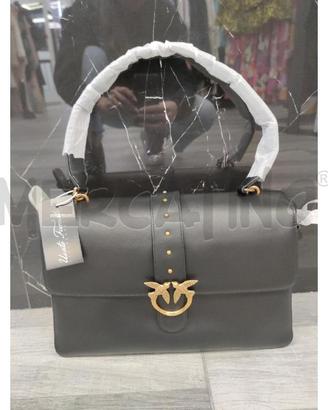 BORSA PINKO LOVE ONE EXTRA SLOUCHY PELLE NERA