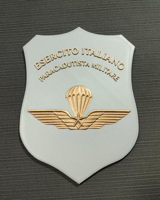 Crest con Brevetto Paracadutista Militare 