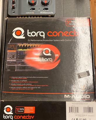 M-audio Dj Torq Conectiv mix digit cd-vinile NUOVO