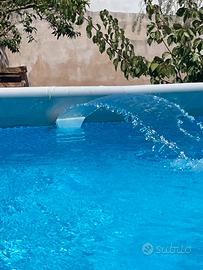 Cascata per piscina intex e bestway