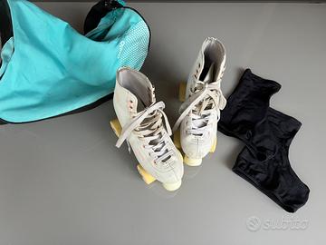 Pattini a rotelle artistici oxelo quad 100