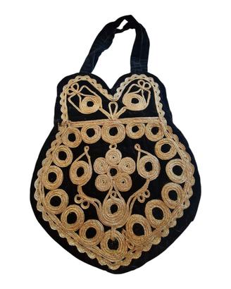borsa velluto e oro