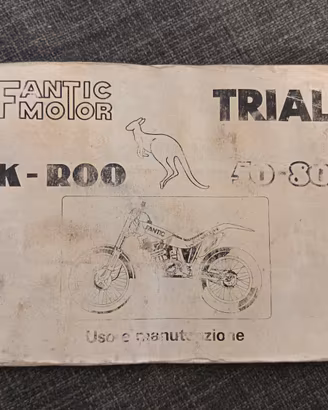 libretto uso e manutenzioni fantic trial 